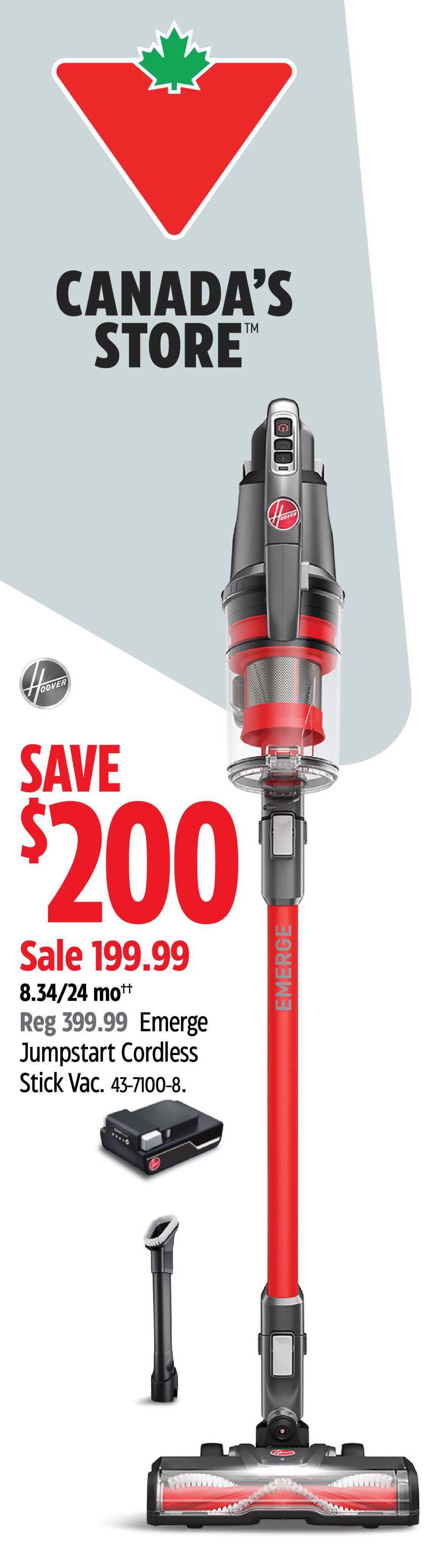 vacuum canadian tire sale